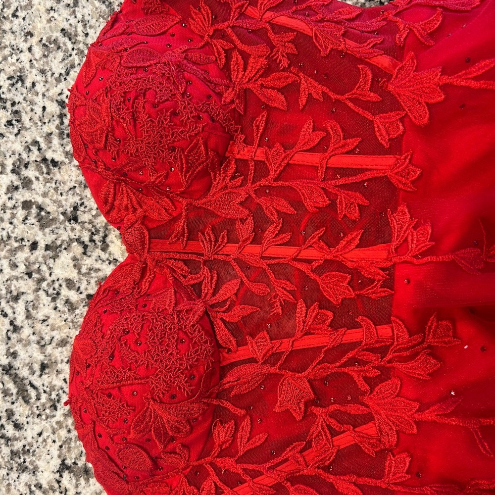 Stacees Prom Dress Size 4 - Picture 7 of 14